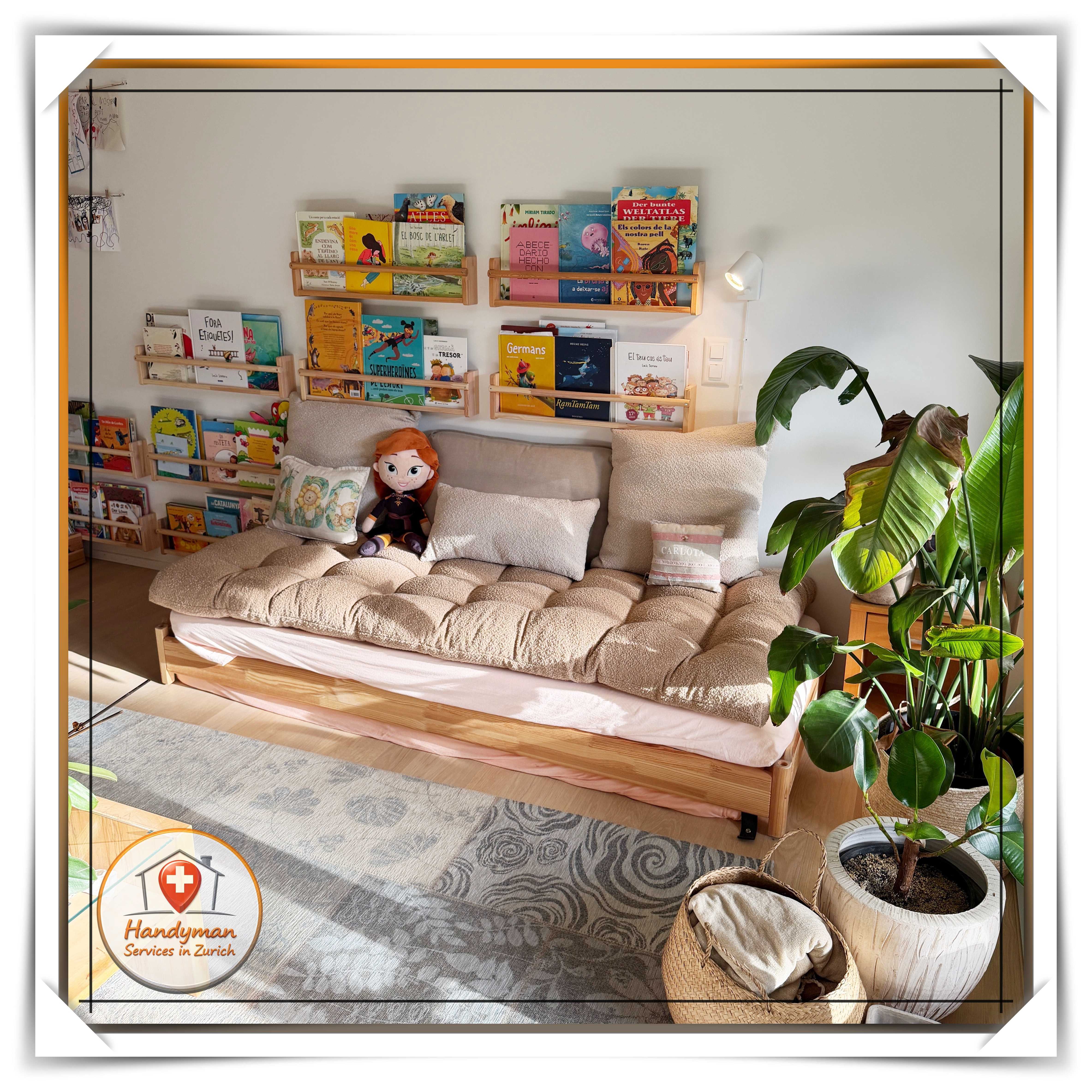 One of the best options to organize their books, toys, decor stuff ...