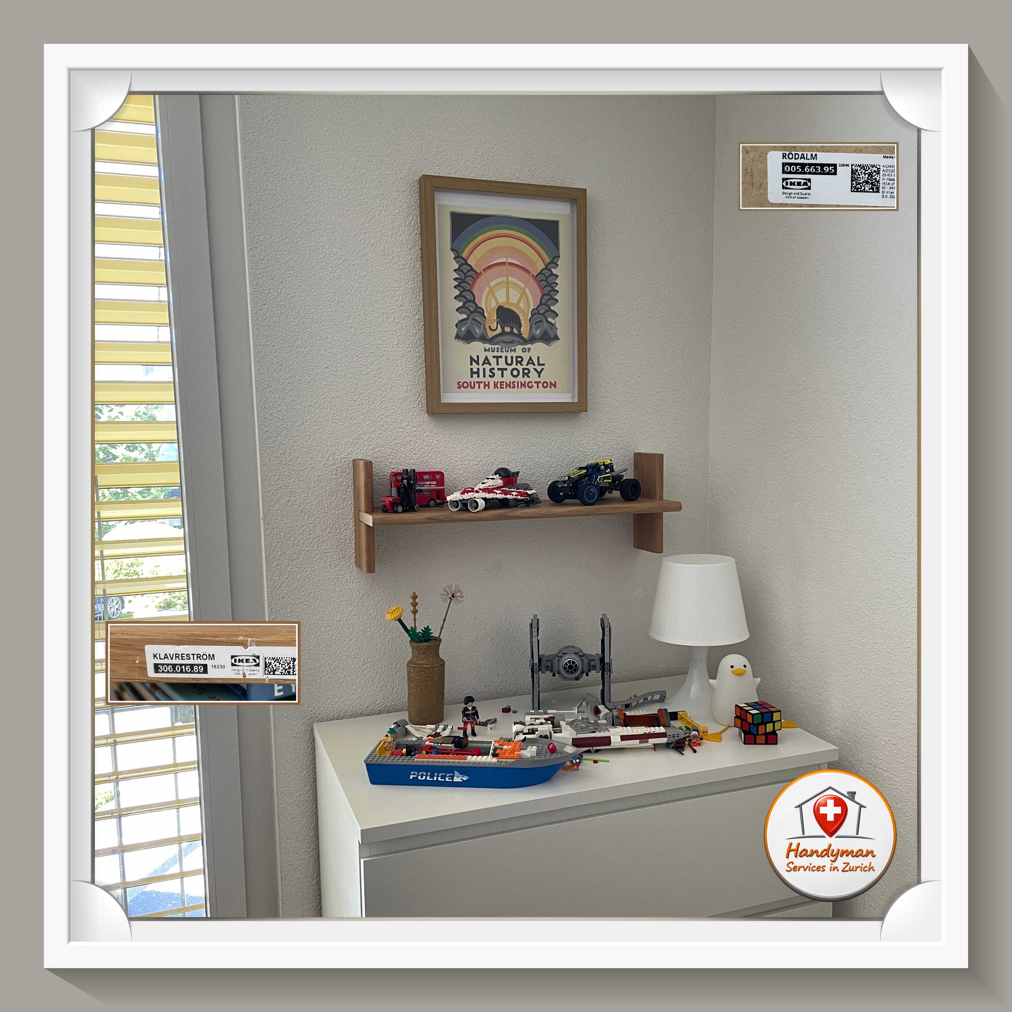 One of the best options to organize their books, toys, decor stuff ...