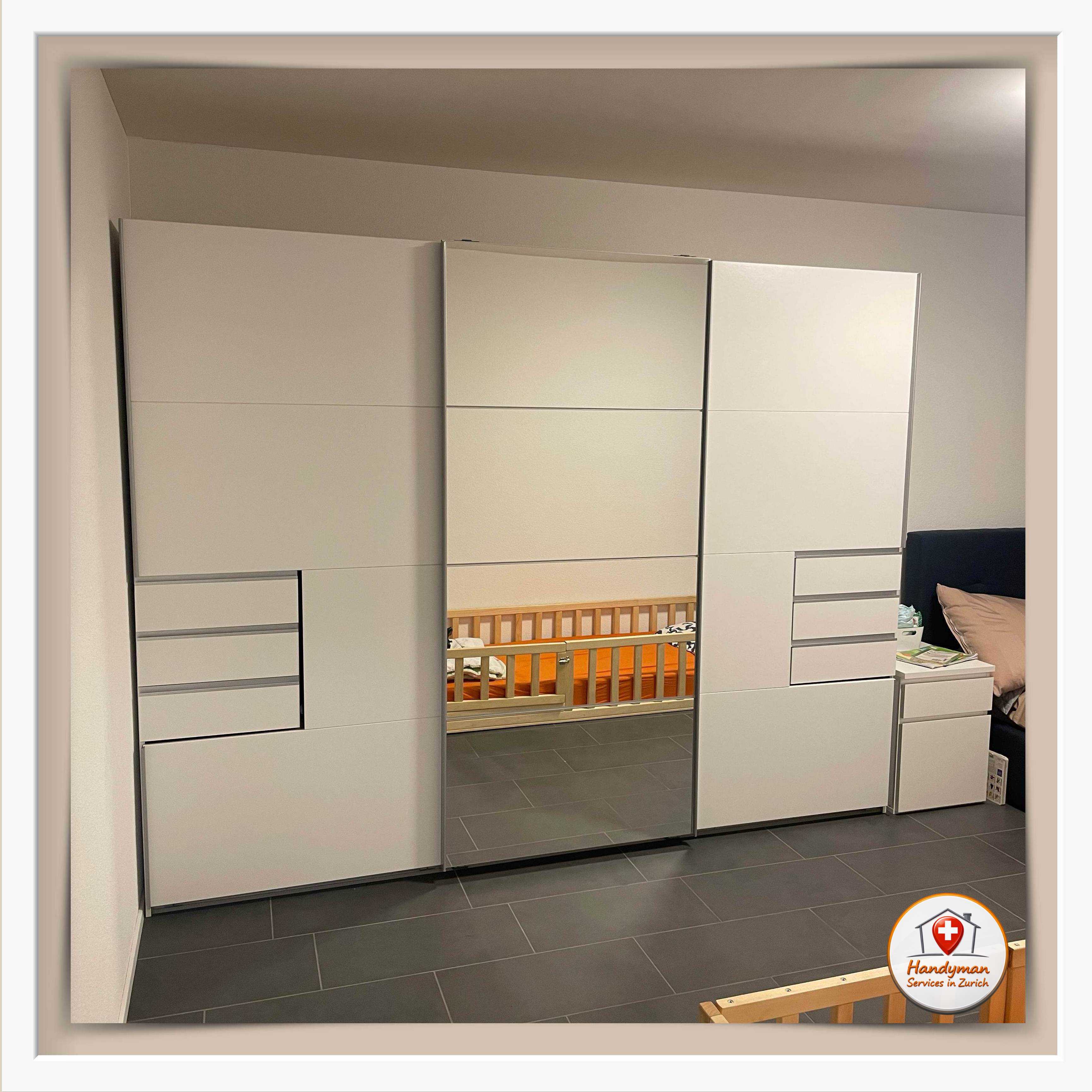 3 sliding doors